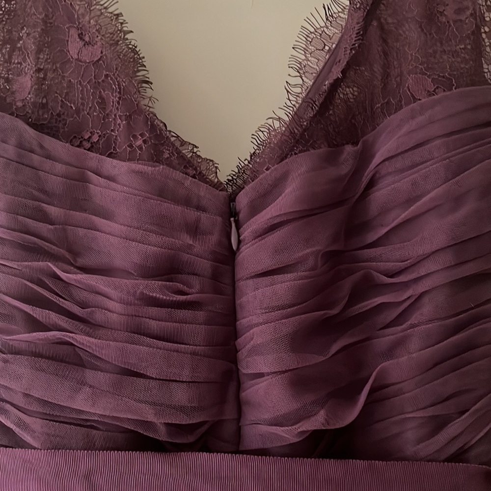 Hitherto Purple Long Dress, size 10 - Picture 6 of 6